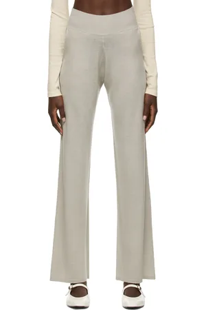 Frenckenberger Grey Wide Leg Lounge Pants