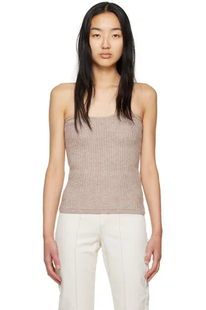 Isabel Marant Beige Strapless Camisole