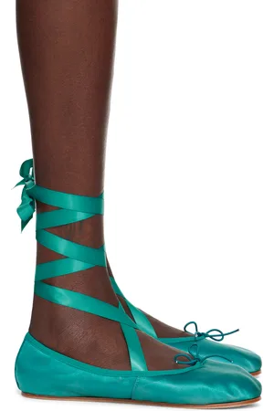 Repetto Blue Sophia Ballerina Flats