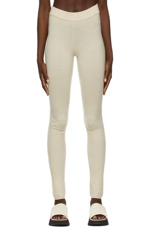 Frenckenberger Off-White Cashmere Leggings