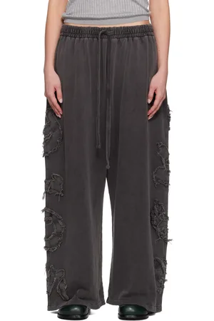 Acne Studios Black Logo Lounge Pants