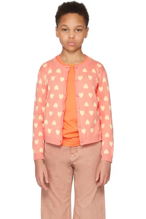 BONTON Kids Pink Lilou Cardigan