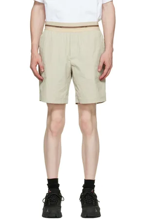 Helmut Lang Beige Nylon Shorts