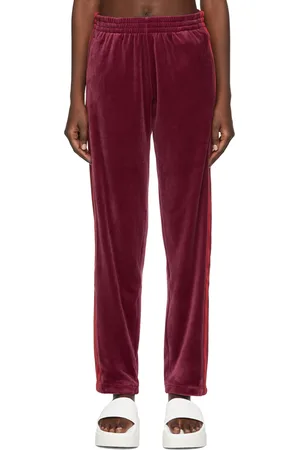 adidas Purple Polyester Track Pants