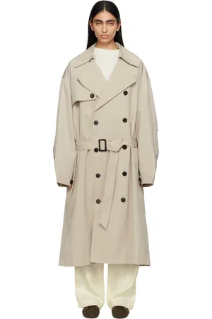 The Frankie Shop Mavis Oversized Trench Coat
