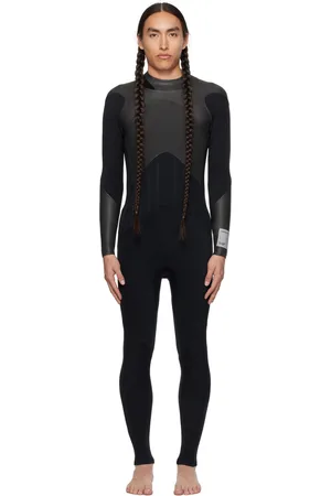 DION LEE Haydenshapes by SSENSE Exclusive & Gray One-Piece
