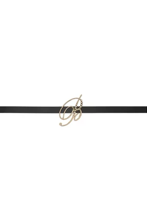 MISS BLUMARINE Kids Black Cintura Belt