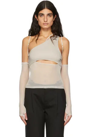 HELIOT EMIL Taupe Pelagia Tank Top