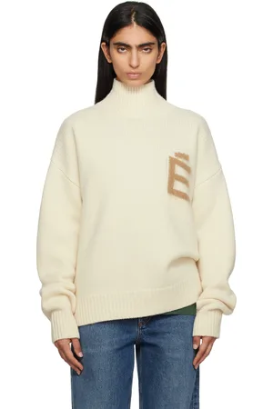 Etudes Off-White Recycled Wool Turtleneck