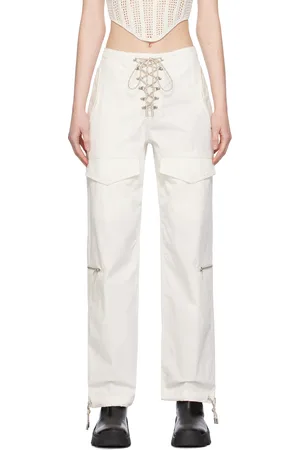 DION LEE Off-White Hiking Pocket Trousers