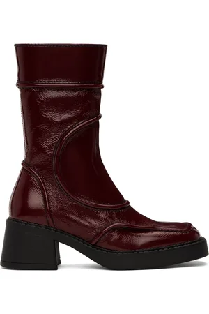 Miista Burgundy Malene Boots