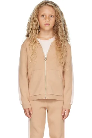 Chloé Kids Brown Organic Hoodie