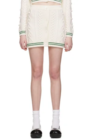 Shrimps White Victoria Miniskirt