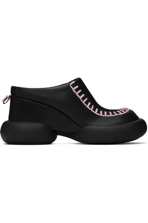 Grape Black & Pink Sweater Loafers