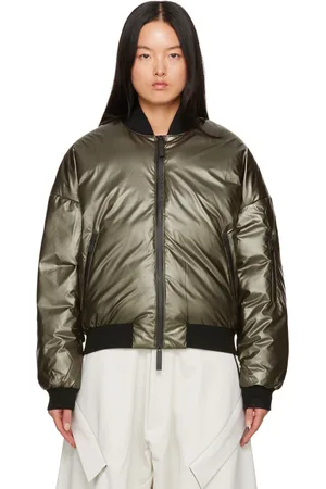 Templa Khaki Alkane Down Bomber Jacket