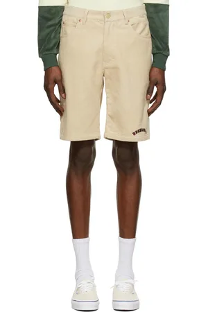 NOON GOONS Off-White Cotton Shorts