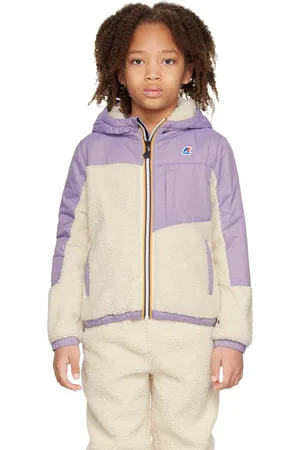 K-Way Kids Purple & Off-White 3.0 Neige Orsetto Jacket