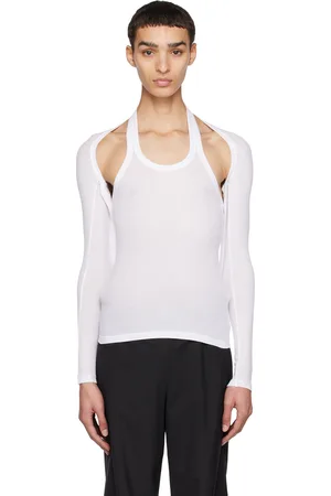 DION LEE Modular Halter Long Sleeve T-Shirt