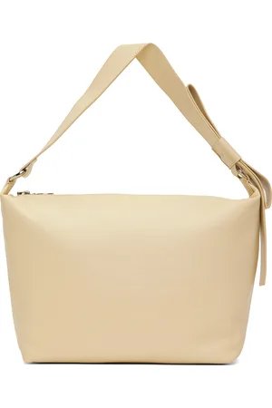 KARA SSENSE Exclusive Beige XL Bow Pouch Bag