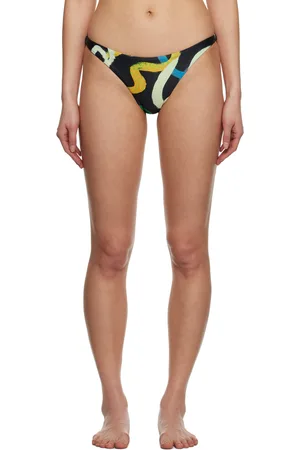 SIMON MILLER Black Bwai Bikini Bottoms