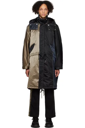 Feng Chen Wang Multicolor Paneled Coat