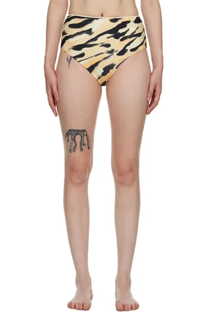 Nanushka Beige Bente Bikini Bottoms