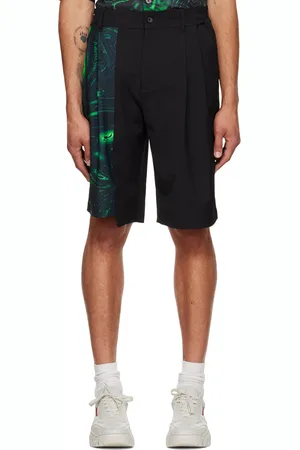 Feng Chen Wang & Green Lacquerware Shorts