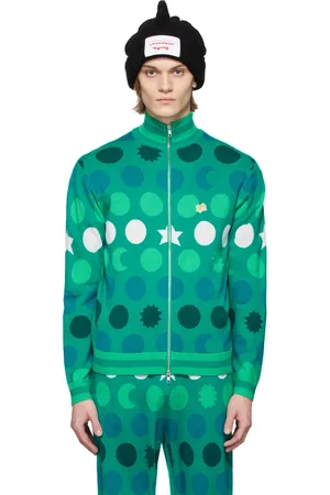 Charles Jeffrey Loverboy Runes Zip-Up Sweater