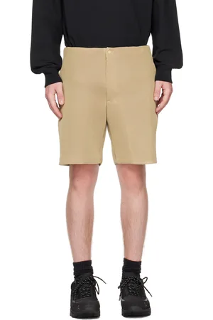 Descente Beige Paneled Shorts