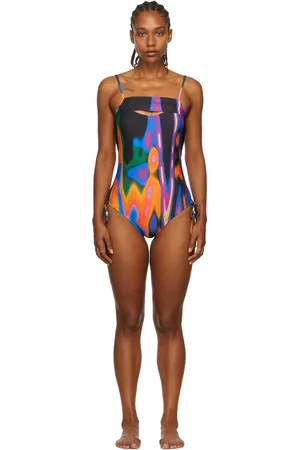 BARRAGÁN SSENSE Exclusive Multicolor Peeka One-Piece Swimsuit