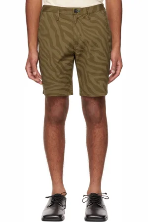 Paul Smith Green Zebra Shorts