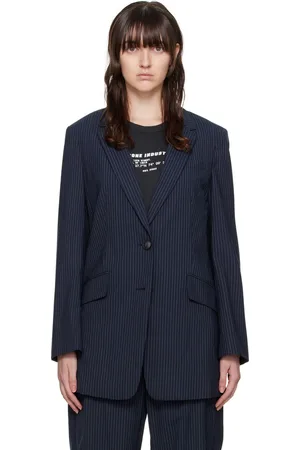 RAG&BONE Navy & White Charles Blazer
