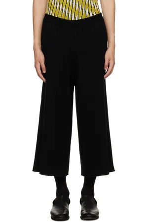 ZANKOV Black Three-Pocket Trousers
