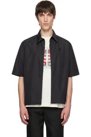 Givenchy Black Zipped 4G Shirt