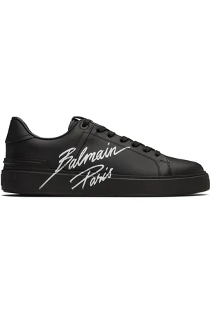 Balmain Black B-Court Sneakers