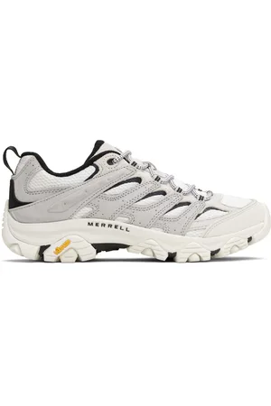 Merrell White & Black Moab 3 Sneakers