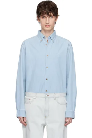 A.P.C. Blue Mathias Denim Shirt