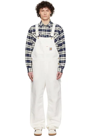 Carhartt White Bib Overalls