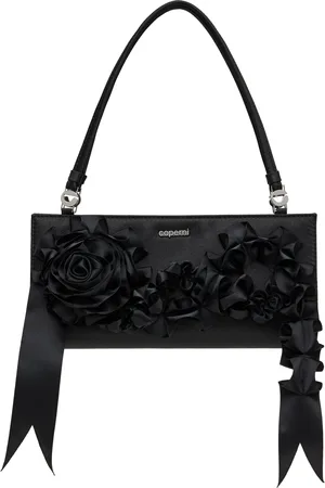 COPERNI Pleated Ribbon Satin Pochette Bag