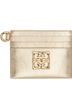 Givenchy Gold 4G Liquid Card Holder