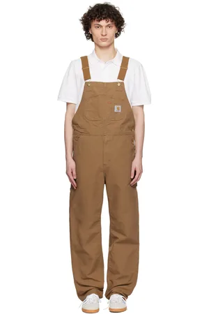 Carhartt Brown Bib Overalls