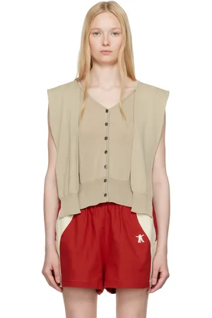 OPEN YY Sleeve Layered Cardigan