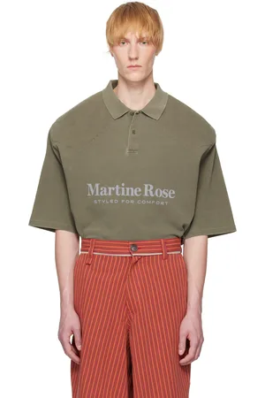 MARTINE ROSE Khaki Padded Polo