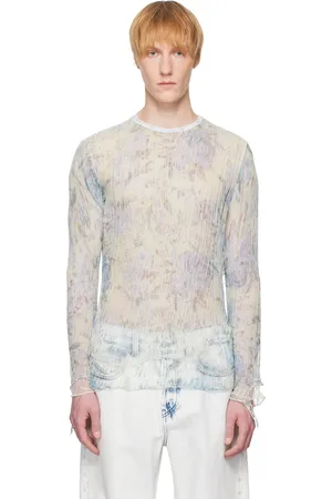 Diesel Blue & Green K-Aasmos-A Sweater