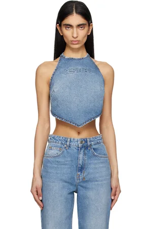 KSUBI Blue Bolt Swept Top