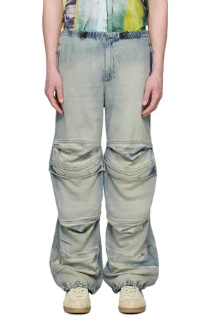 Diesel Blue Relaxed D-Dayetz 0abdf Jeans