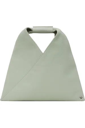 Maison Margiela Gray Mini Triangle Tote