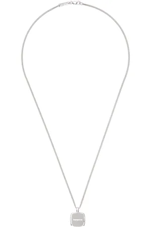 TOM WOOD Silver Umi Pendant Necklace