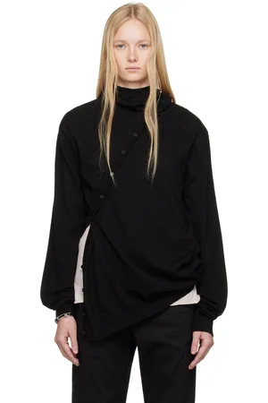 Post Archive Faction PAF Black 8.0 Center Knit Hoodie