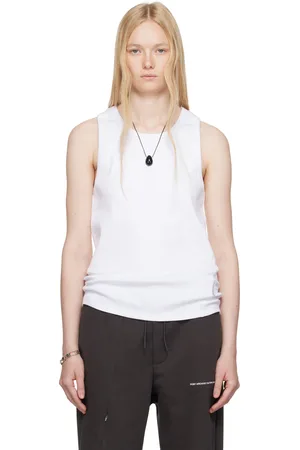 Post Archive Faction PAF White 8.0 Right Sleeveless Tank Top